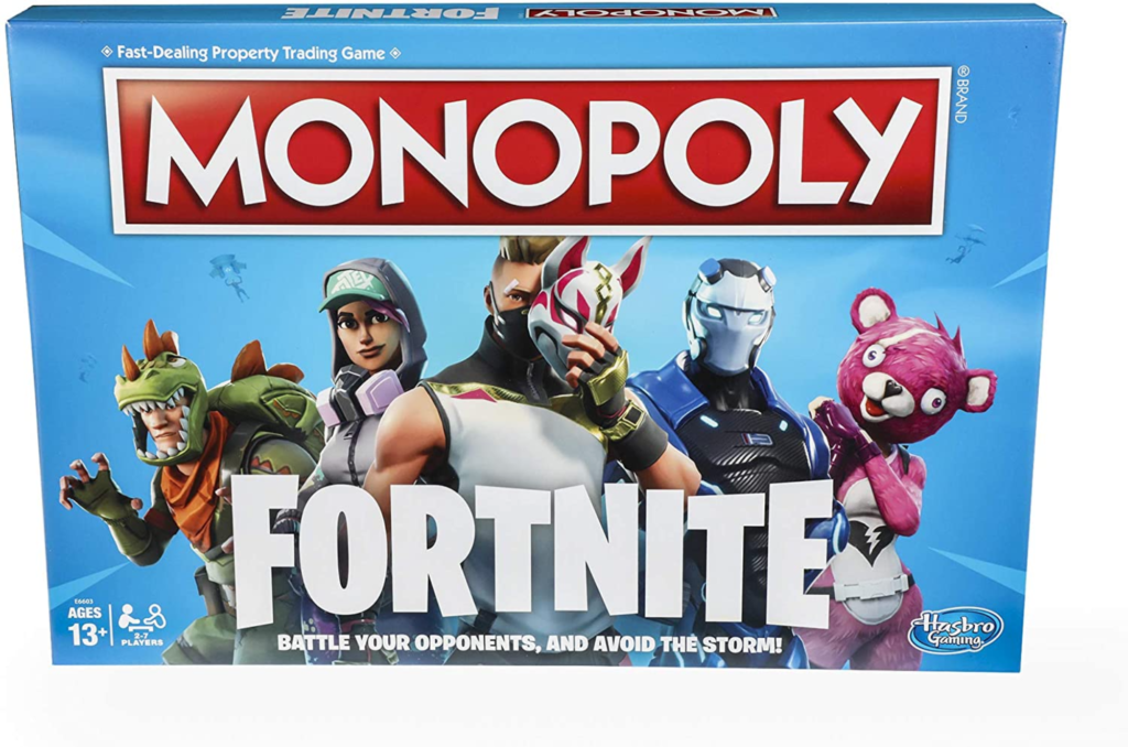 monopoly fortnite edition board game